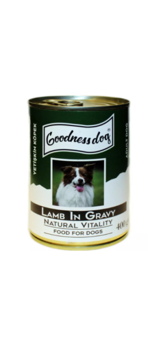 GOODNESS DOG KONSERVE KUZU ETLİ 400 GR